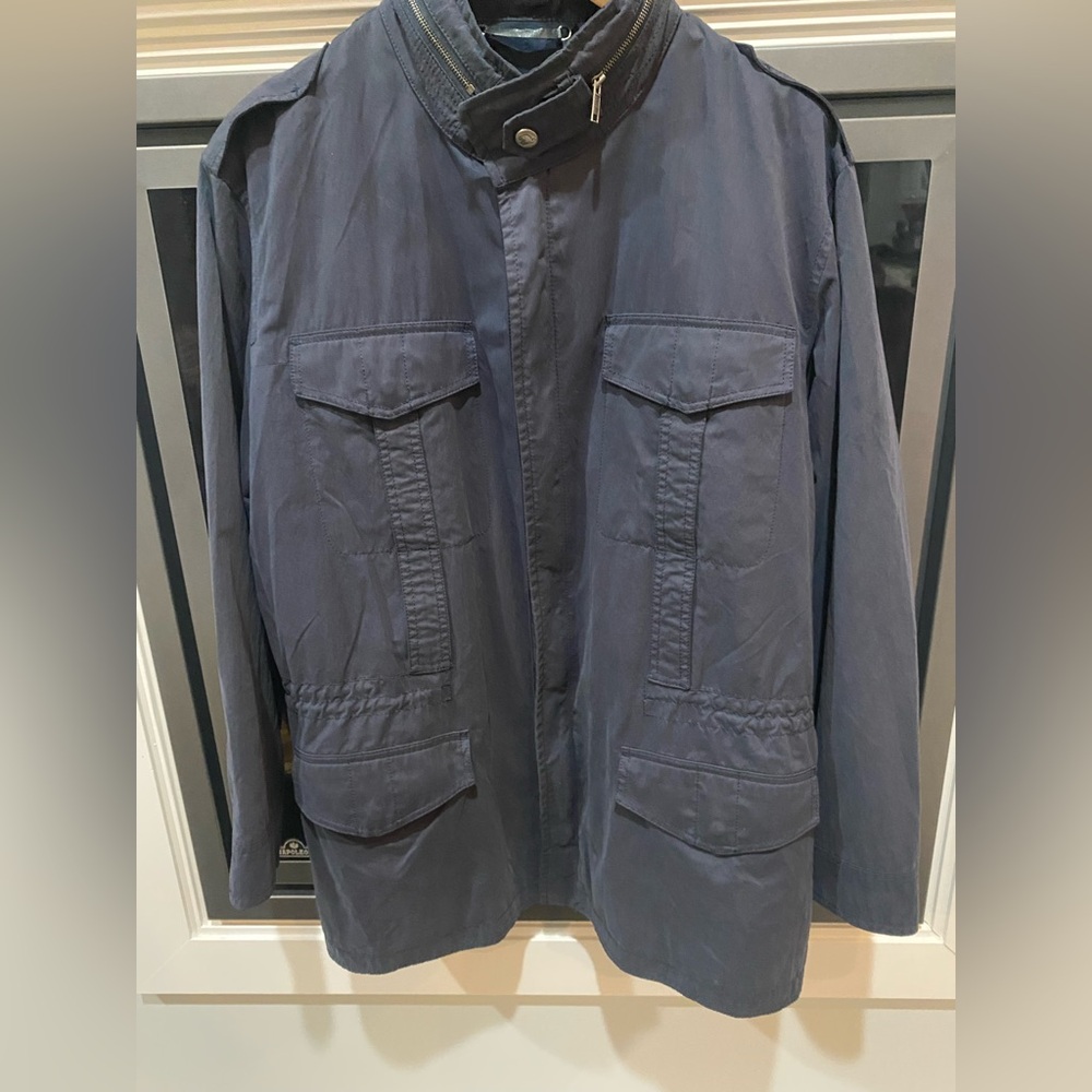 Men’s Navy Allegri Milano Military Field Jacket